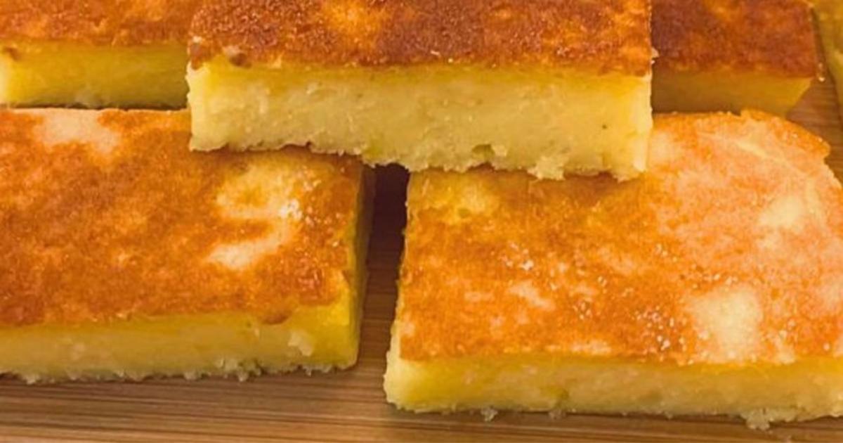 Bolo de Mandioca Vegano