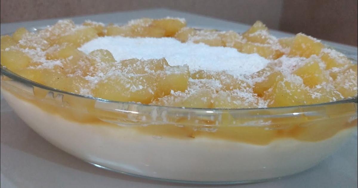 Gelado de Abacaxi com Coco Receita Simples para um Verão Delicioso