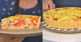 Massa Perfeita: Quiche Sem Glúten Feita com Farinha de Arroz
