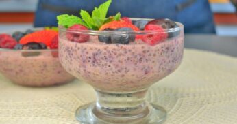 Mousse de Chia: A Receita Saudável com Frutas Vermelhas e Sem Açúcar!