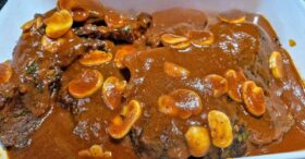 Paleta ao Molho de Vinho