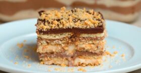 Pavê de Paçoca Vegano