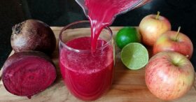 Receita de Suco de Beterraba com Limão e Maçã e Seu Benefícios