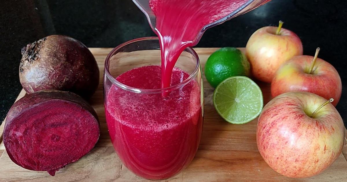 Receita de Suco de Beterraba com Limão e Maçã e Seu Benefícios