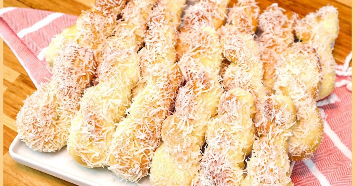 Rosquinhas Celestiais de Coco Receita Fofinha e Irresistível