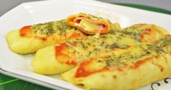 Sabor e Leveza: Panqueca de Maizena Sem Glúten e Lactose Recheada na Frigideira