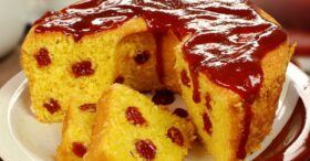 Sem Glúten e Vegano: Bolo de Fubá