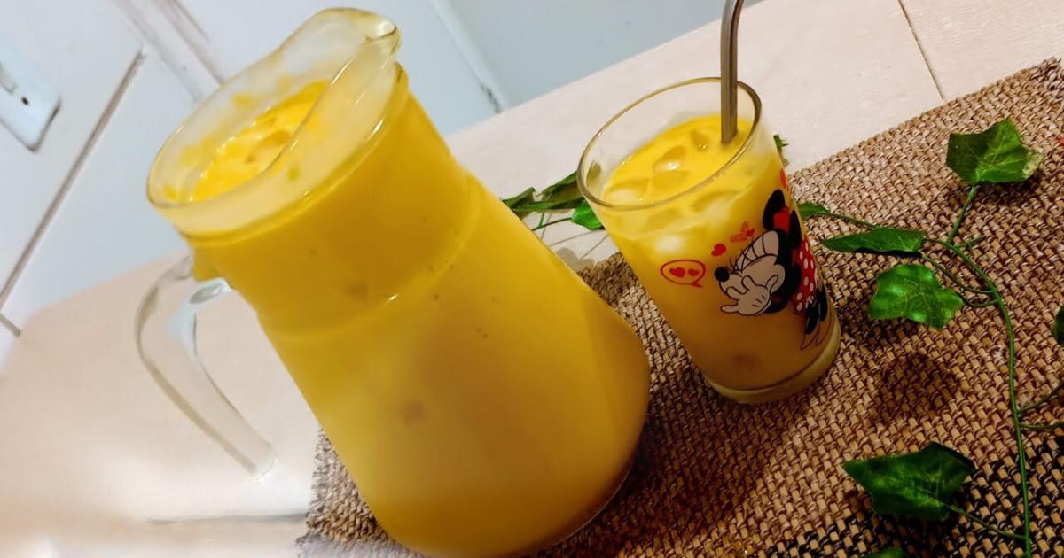 Suco Natural de Manga e Coco Delícia Refrescante para Dias Quentes