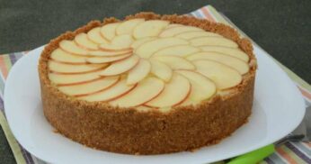 Torta de Maçã Vegana