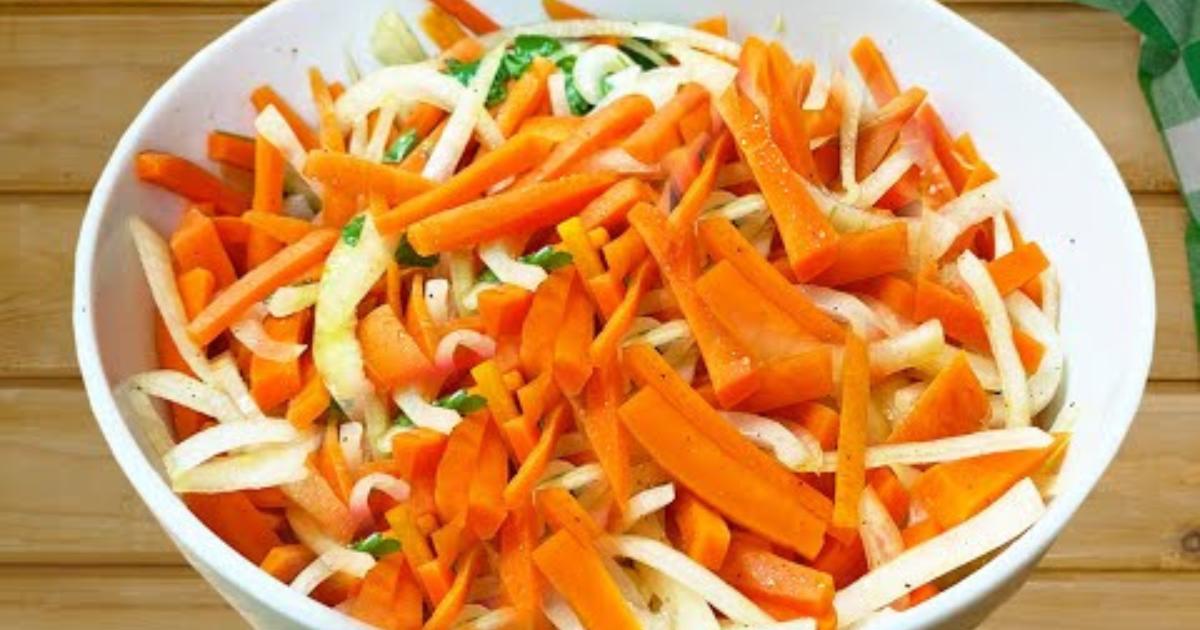 A Salada de Cenoura Que Vai Ganhar Seu Coração Receita Irresistível e Deliciosa!