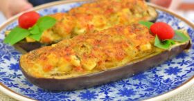Berinjela Vegetariana Gratinada: Uma Delícia Linda e Saborosa!