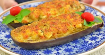 Berinjela Vegetariana Gratinada: Uma Delícia Linda e Saborosa!