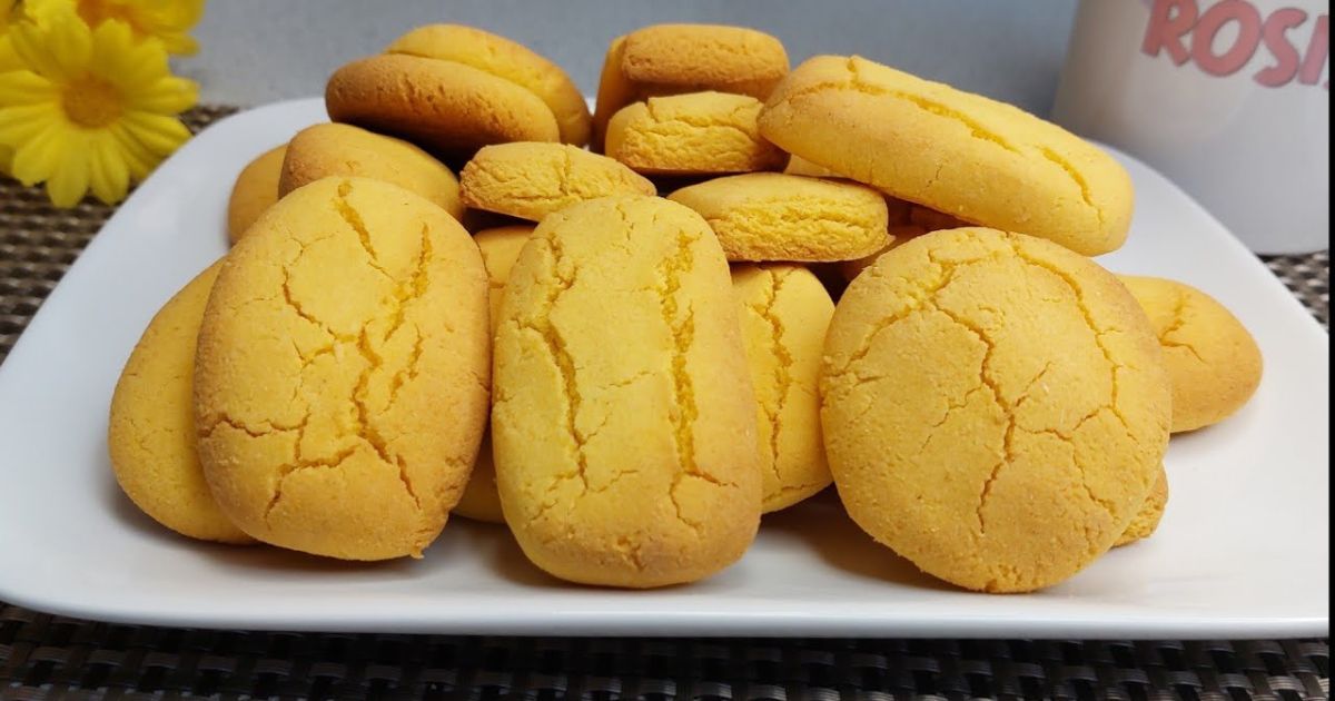 Biscoitinhos de Milho Delícia que Derrete na Boca, Sem Trigo e Sem Lactose!