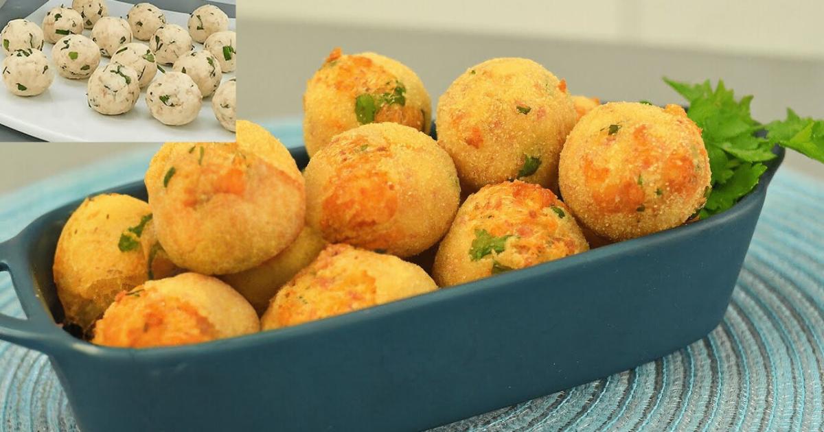 Bolinho de Arroz com Calabresa O Petisco Perfeito Para Quem Ama Sabor e Criatividade!