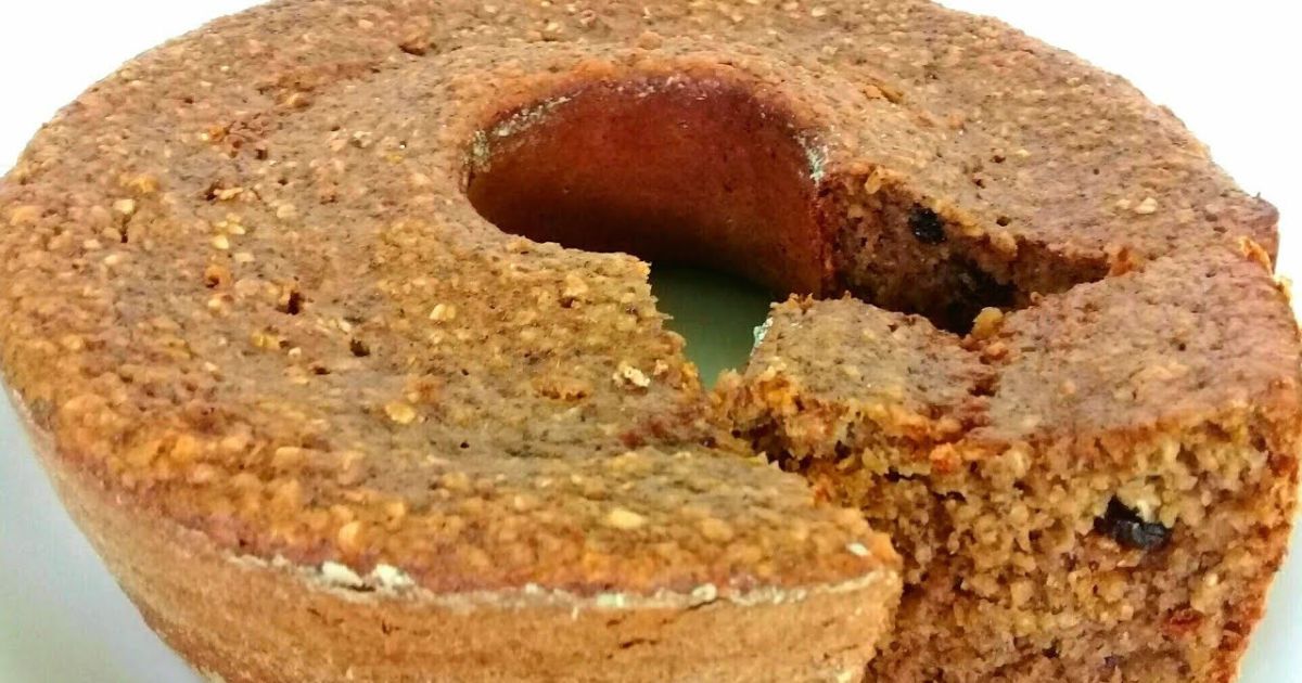 Bolo de Aveia e Banana Delícia Sem Farinha e Sem Açúcar em Poucos Minutos