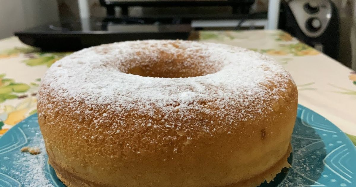 Bolo de Arroz Branco Sem Glúten