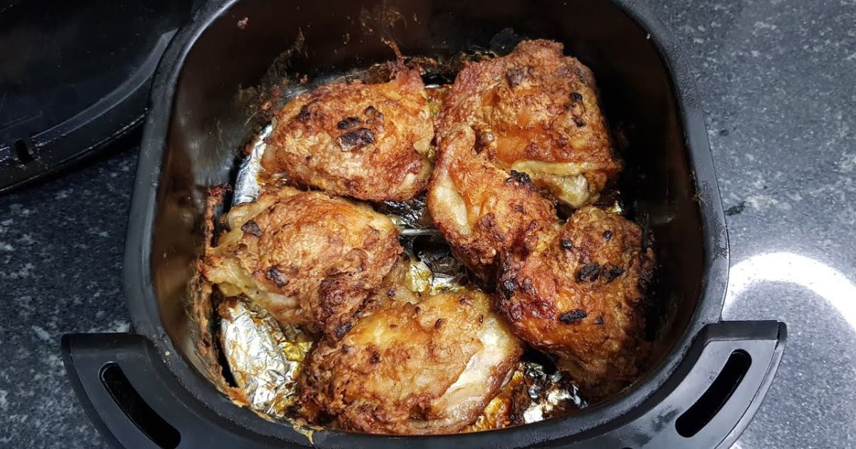 Frango Suculento Receita Fácil com Creme de Cebola na Airfryer!