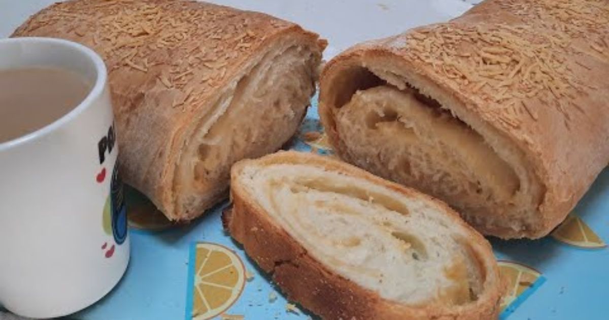 Pão Recheado Perfeito para o Café da Tarde Receita Fácil e Deliciosa!