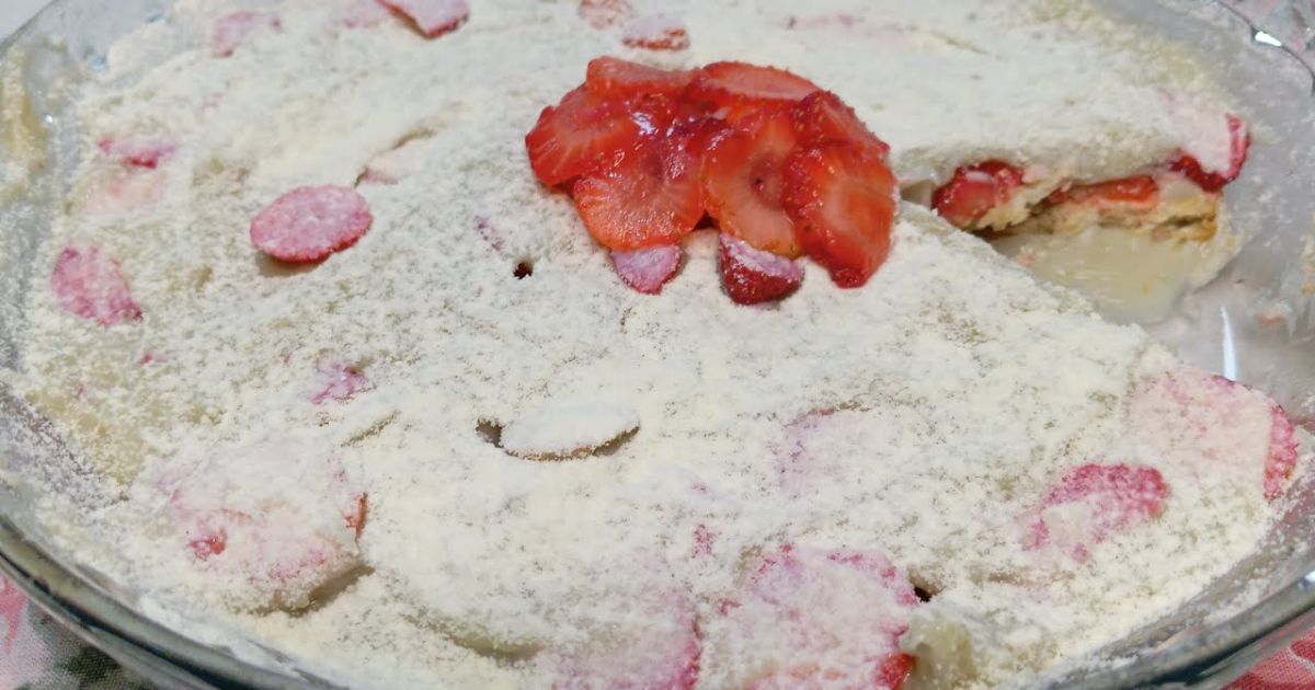 Pavê de Morango Cremoso Receita Fácil e Deliciosa para Surpreender!