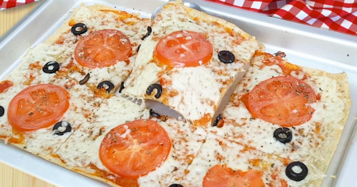 Pizza Sem Glúten e Sem Trigo Receita Fácil e Irresistível com Massa Fina!