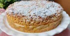 Torta de Maçã Irresistível: Crocante por Fora e Cremosa por Dentro