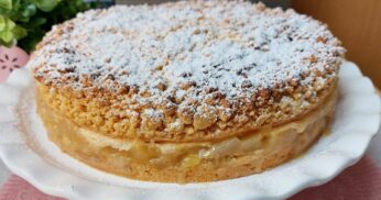 Torta de Maçã Irresistível: Crocante por Fora e Cremosa por Dentro