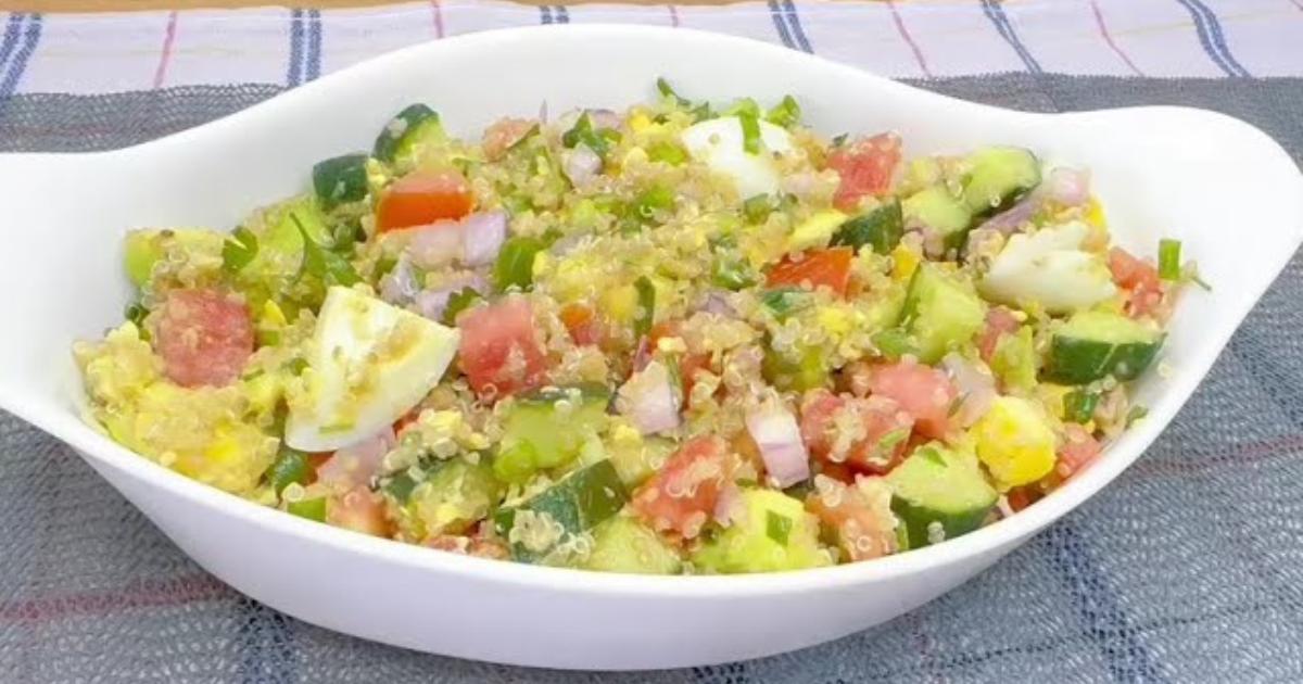 Transforme Sua Dieta com Esta Salada Emagreça, Desinche e Reduza o Diabetes com Proteínas e Fibras