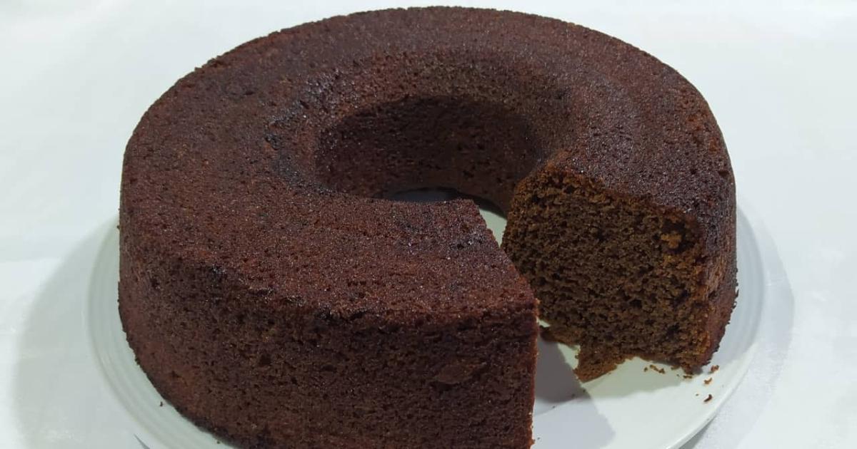 bolo de chocolate com leite de coco