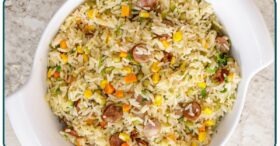 Arroz Temperado Fácil e Rápido