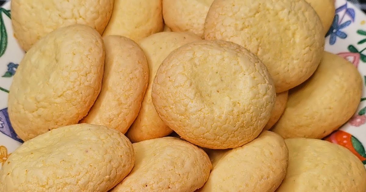 Biscoito de Fubá com Amido de Milho Fácil e Delicioso