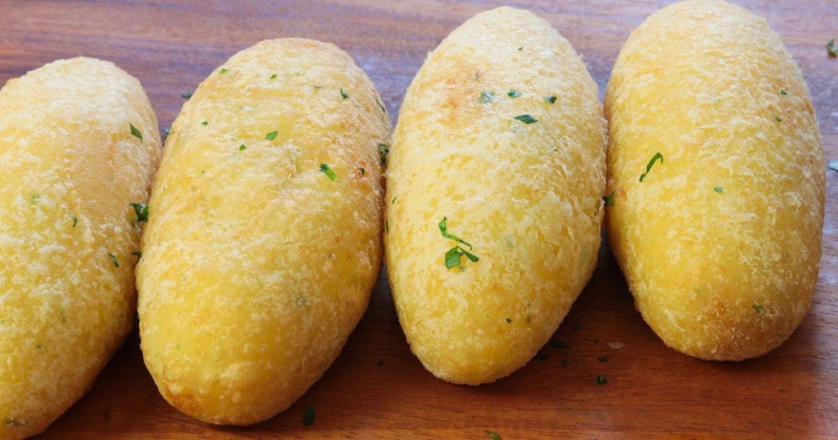 Bolinho de Aipim Perfeito Sequinho por Fora e Cremoso por Dentro