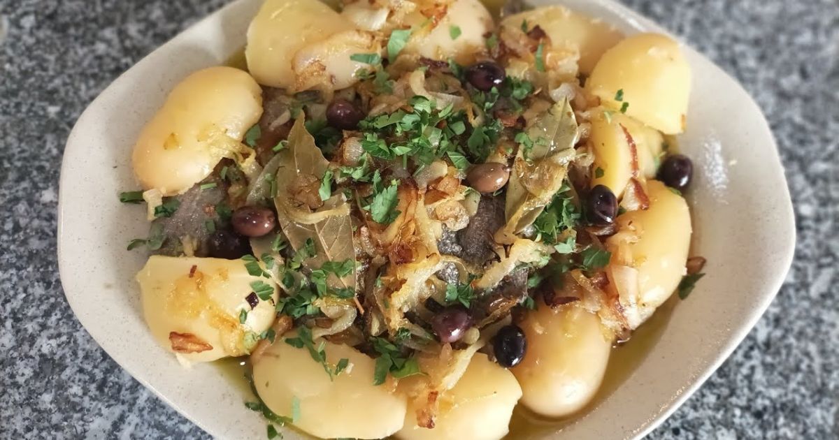 Iscas de Cebolada Receita Portuguesa Tradicional