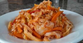 Jantar Fácil e Saudável: Legumes Refogados com Ovos