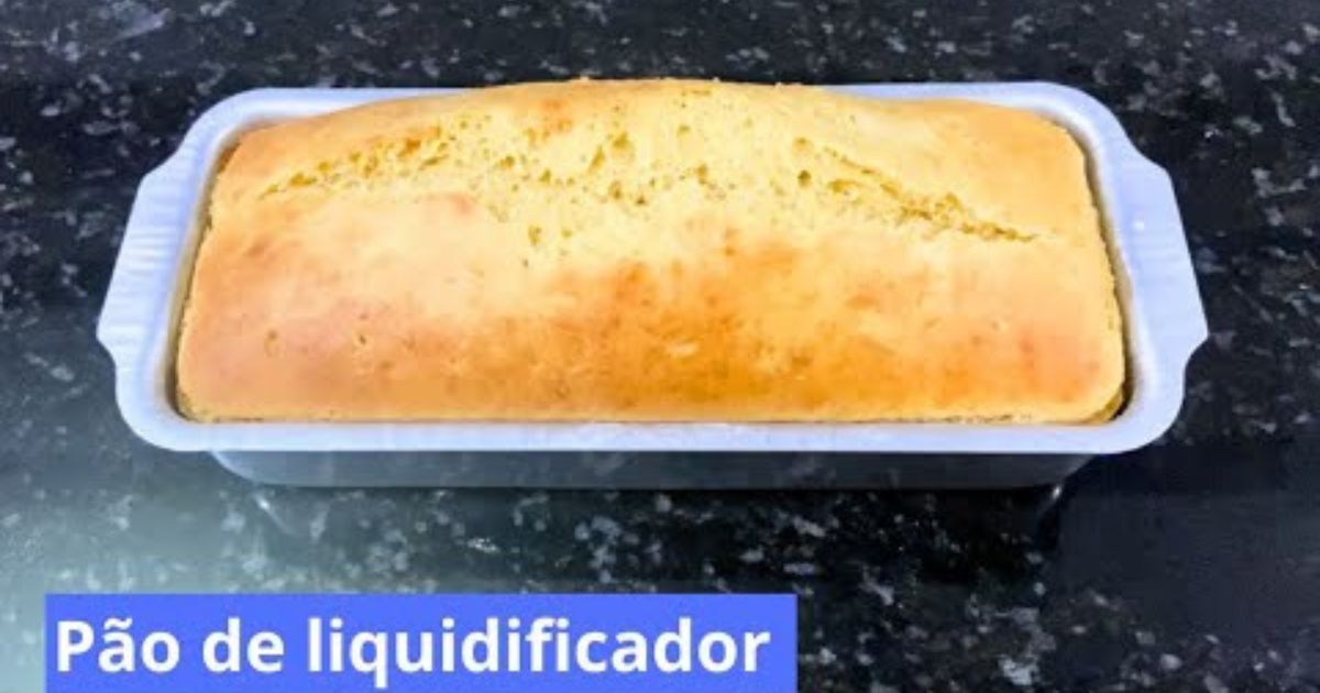 Pão Fofinho de Liquidificador Fácil e Sem Sovar