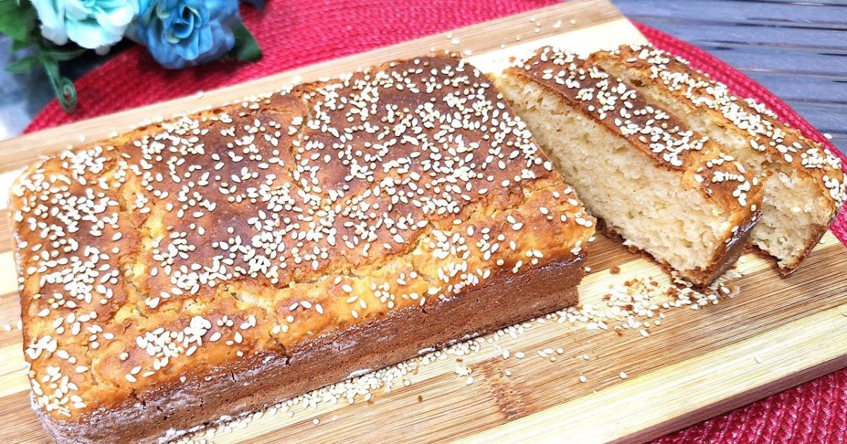 Pão Sem Glúten de Farinha de Arroz Fácil e Delicioso!