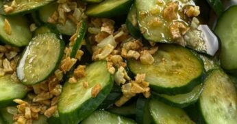 Salada de Pepino à Moda Japonesa