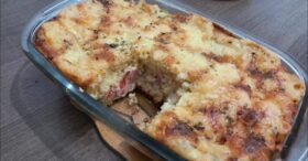 Torta Bauru de Forno Simples e Deliciosa