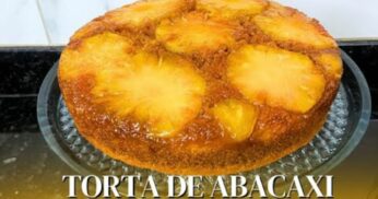 Torta de Abacaxi Fácil e Deliciosa