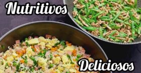 Arroz Chop Suey com Vagem e Carne à Moda Chinesa