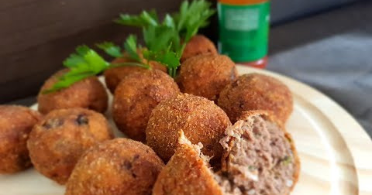 Bolinho de Carne Moída Crocante de Boteco