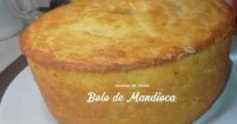 Bolo de Mandioca Fofinho e Fácil de Fazer