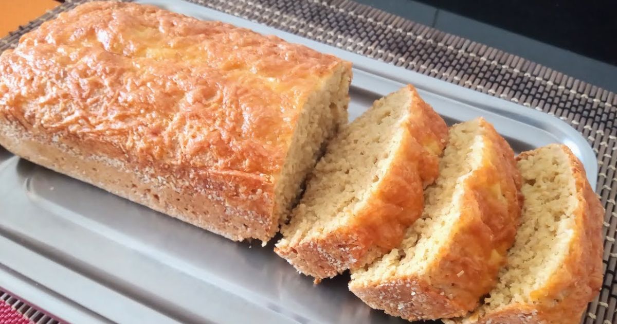 Pão de Aveia com Iogurte Fácil e Low Carb