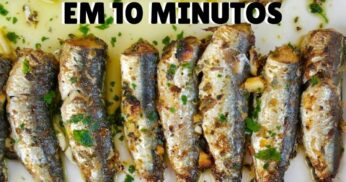 Sardinha na Panela de Pressão em 10 Minutos