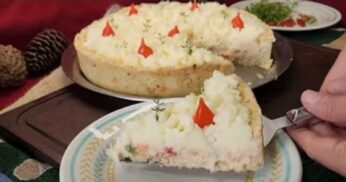 Torta Fria de Bacalhau: Inove no Natal com Esta Receita Refrescante e Saborosa!