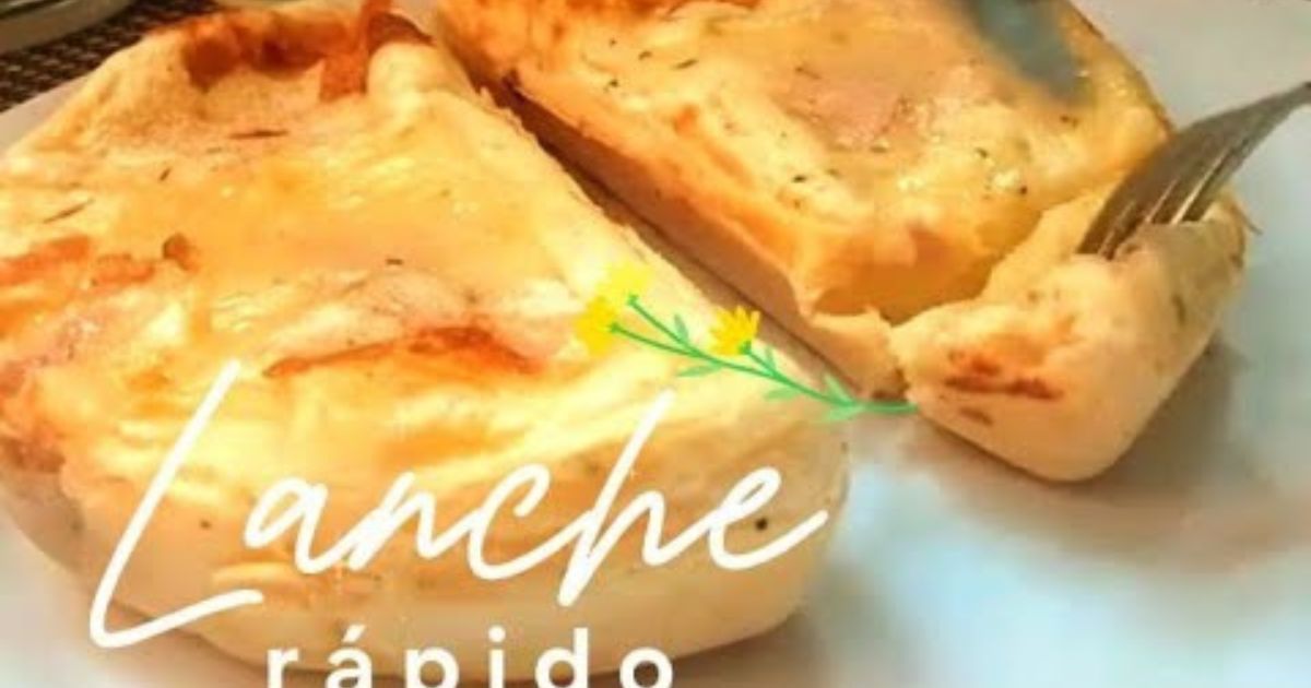 Lanche Rápido de Presunto e Queijo