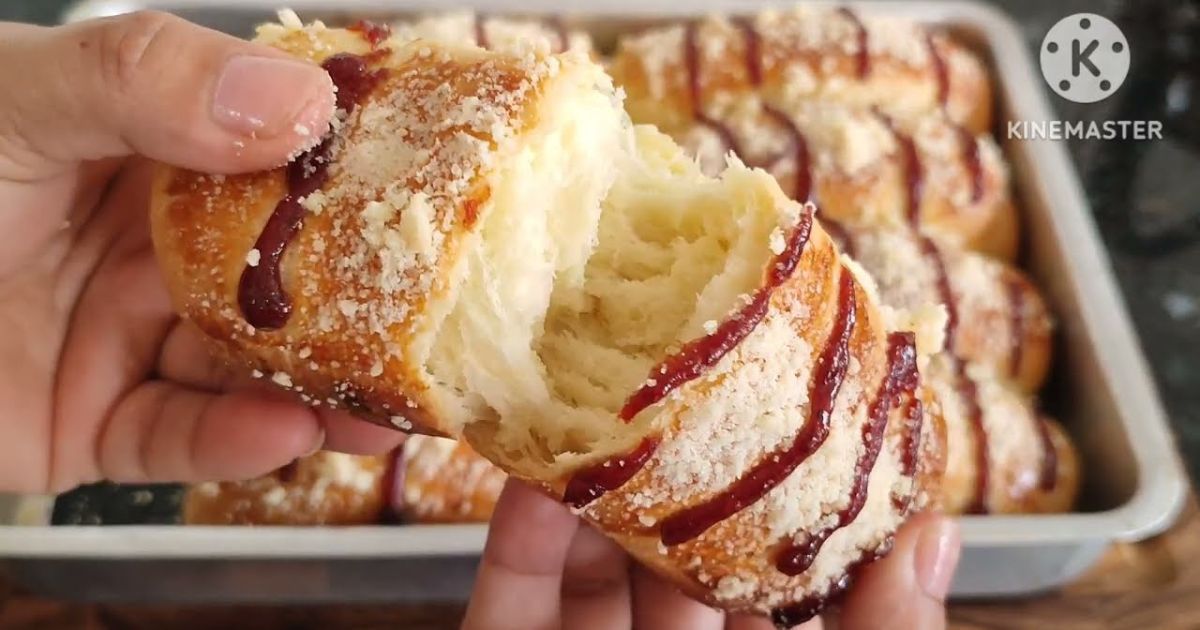 Pão Farofa da Bahia Com Goiabada