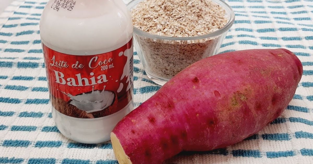 Viva Saudável Sem Trigo Sem Lactose Sem Gordura, junte batata doce e leite de coco e surpreenda-se